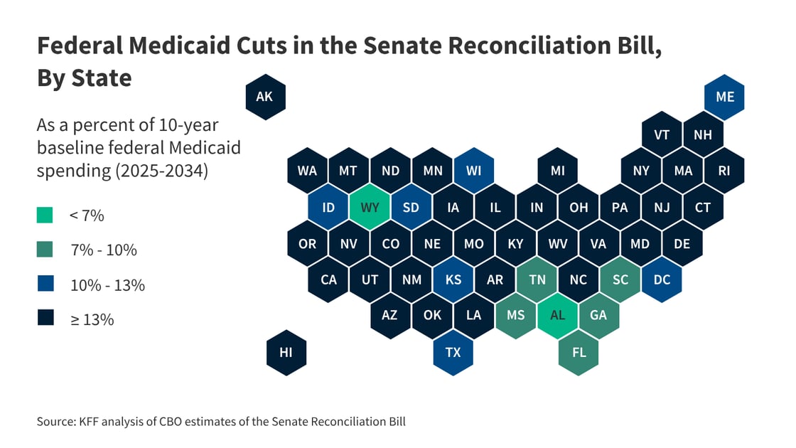 Medicaid spending cuts, no logo